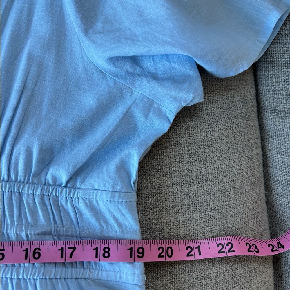 Citrus Called to Surf Shae Maxi Dress Light Blue Coastal Feminine Boho XXXL - Picture 7 of 10